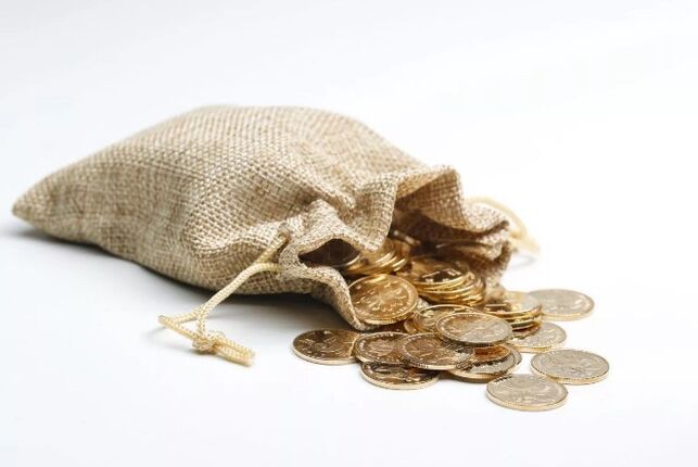Beutel voller Geld